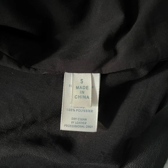 Rebecca Minkoff Lambskin Leather Jacket, Size Small - Picture 7 of 9